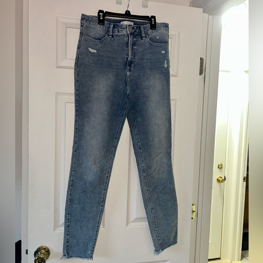 LC Lauren Conrad Light Blue Skinny Jeans